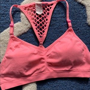 Pink Sports Bra